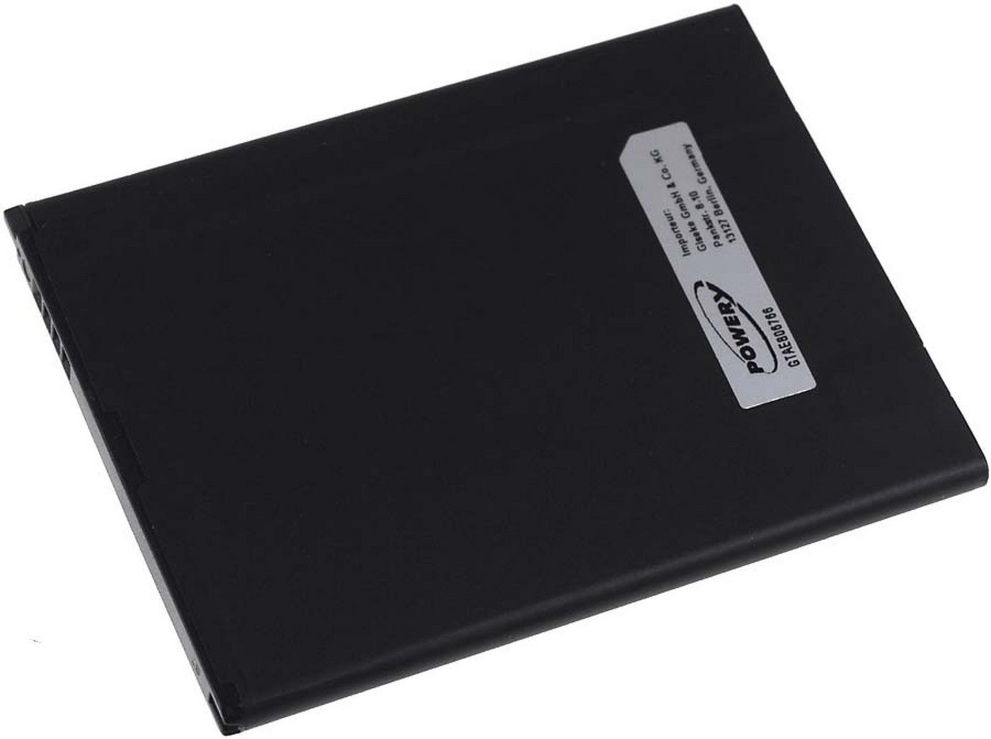 Powery Akku für LG Typ BL-45B1F Smartphone-Akku 3000 mAh (3.85 V) schwarz