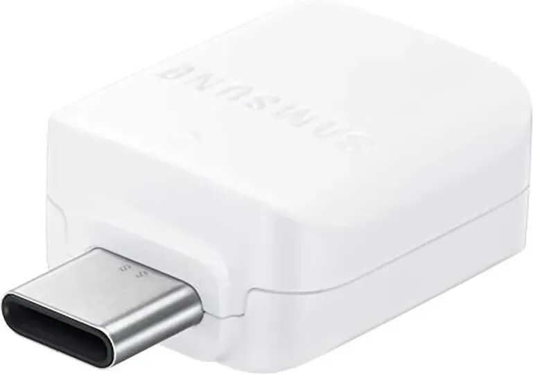 Samsung EE-UN930 USB-A-zu-USB-C-OTG-Adapter (Großpackung – Ersatzverpackung) – weiß