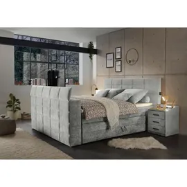 ed exciting design Carryhome Boxspringbett Schlammfarben