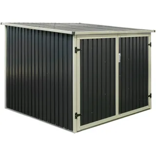 Westmann Fahrradgarage anthrazit 203x200x158 cm