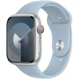 Apple Watch Sportarmband 45 mm Hellblau S/M