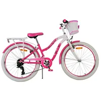 Volare Lovely 24" RH 33.5 cm rosa 7-Gang Handbremsen