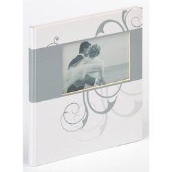 Walther Design Fotoalbum Hochzeitsgästebuch Romance weiß