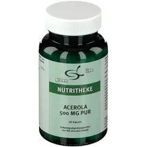 11 A Nutritheke Acerola 500 mg pur Kapseln 60 St.