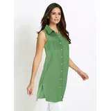Inspirationen Longbluse Grün 36