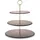 Echtwerk Etagere-/ in Grau Ø (H)35 cm,