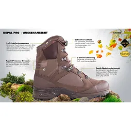 Haix NEPAL Pro - UK 6.0 EU 39 - braun