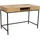 miliboo Schreibtisch Industrie-Stil Mangobaum Braun