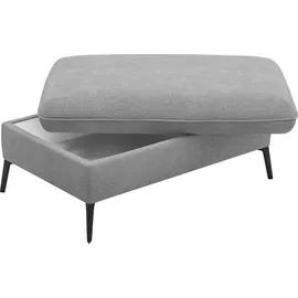 sit&more Polsterhocker Emely 104 x 47 x 69 cm Grau