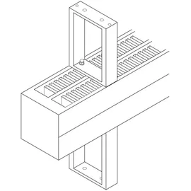 Kermi Bankkonsole Konvektor Länge 192 Höhe 320 weiß