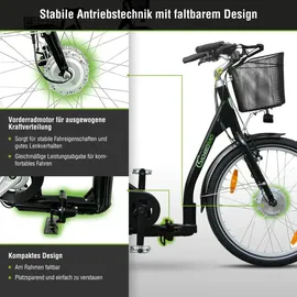 Sachsenrad T3A Trio II 40 cm 24 Zoll Unisex schwarz
