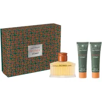 Laura Biagiotti Roma Uomo Set = EdT Nat. Spray 75 ml + 2 x Shower Gel 50 ml - 3 Artikel im Set