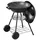 Woltu Holzkohlegrill Kugelgrill schwarz