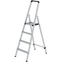 Günzburger Aluminium-Stufenstehleiter ML 4 Stufen (11254)