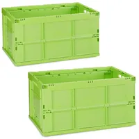 Relaxdays 2 x Klappbox stabil