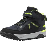 KangaROOS Unisex K-NB GARP EV Schneestiefel, dk Navy/Lime, 39 EU