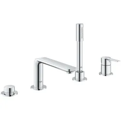 Grohe Lineare 4-Loch-Einhand-Wannenkombination, Chrom 19577001