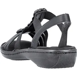Rieker Keilsandaletten Damen Schwarz 39