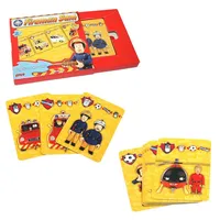Quartett Kartenspiel | Feuerwehrmann Sam | 32 Karten | Kinder Legespiel