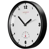 KIENZLE Funkwanduhr 30 cm DCF schwarz