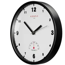 KIENZLE Funkwanduhr 30 cm DCF schwarz