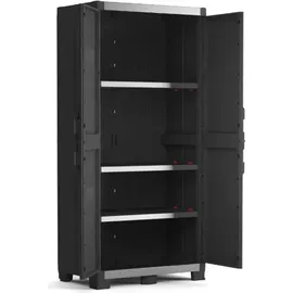 KETER Kunststoffschrank 54 x 89 x 188 cm Schwarz