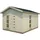 Palmako Gartenhaus Ly 3,67 x 5,02 m Beige