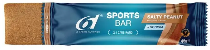 6D Sports Nutrition Sports Bar - gesalzene Erdnüsse + Natrium