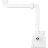 Omp Waschtisch Flach-Raumsparsiphon mit Reinigungsöffnung, für Möbelunterbau - DN32 (1 1/4'') x Ø32 mm