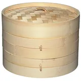 KitchenCraft Dampfgarer Bambus 20 cm