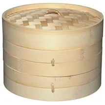 KitchenCraft Dampfgarer Bambus 20 cm