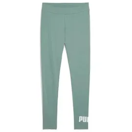 Puma Essentials No. 1 Logo Leggings Damen 30 green moon M