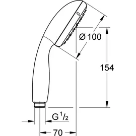 Grohe Tempesta 100 27597001