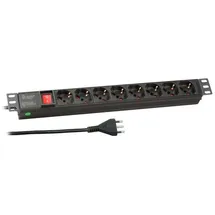 EFB-Elektronik Steckdosenleiste 1,80 m Schwarz 8 St.
