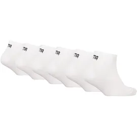 Puma Sneakersocken 6er Pack Weiß 23-26