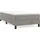 vidaXL Boxspringbett 90 x 200 cm hellgrau