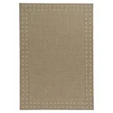 Outdoorteppich CABANA DOTS, Braun, Kunstfaser, 160 x 230 cm, rechteckig braun