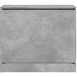 vidaXL Schuhschrank 80 x 42 x 69 cm grau / grau