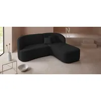LeGer Home by Lena Gercke Ecksofa "Dilara L-Form", schwarz,