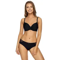 VIANIA! Bügel-BH 204461 Leni gemoldete Spacercups schmale Träger Farbe Schwarz, Größe:95, Cup:G - 95G