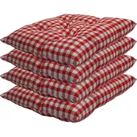Nyvi Stuhlkissen Genua 38x38 cm 4er Pack Sitzkissen mit