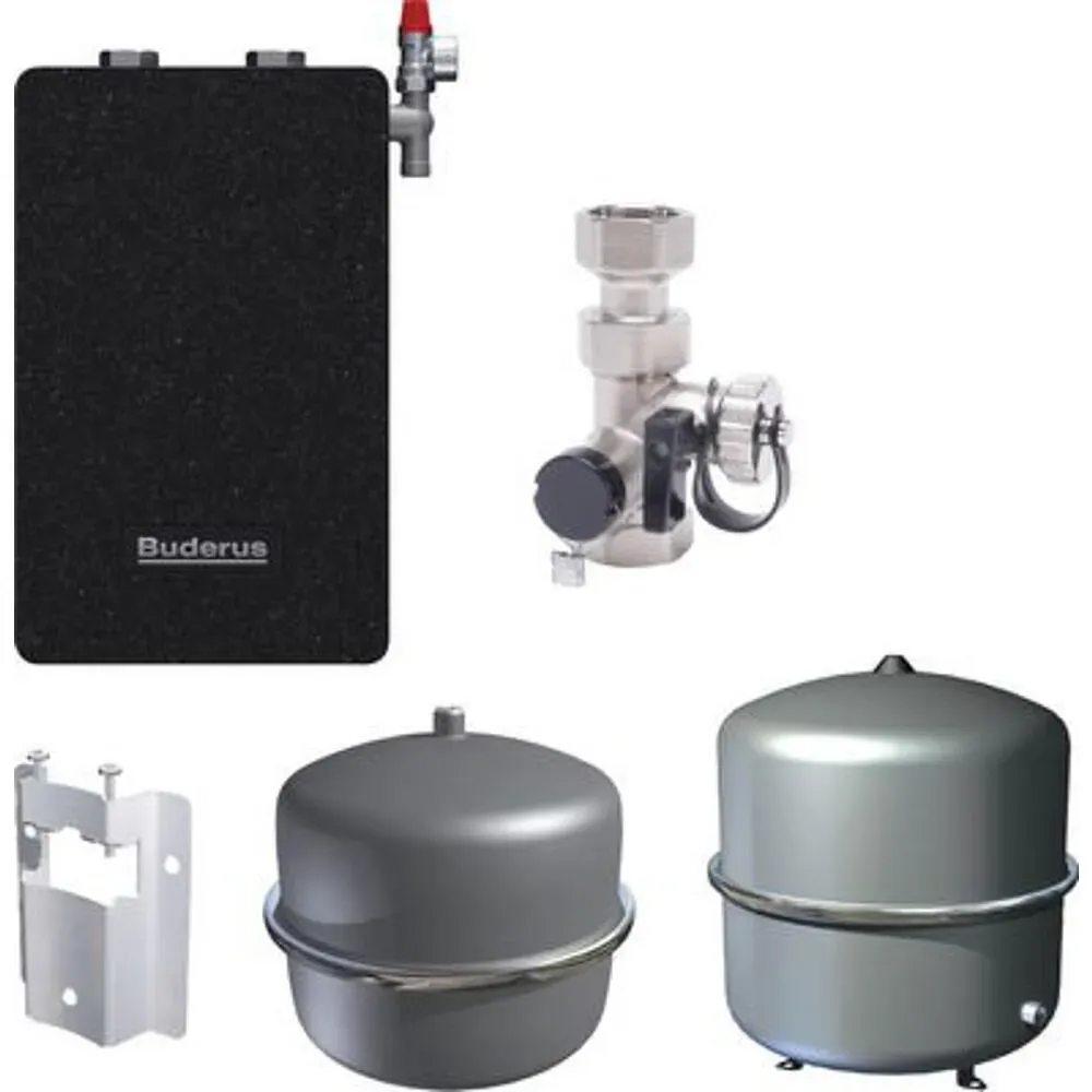 Buderus Logaplus MZ HW-Set GB192 mit HYC25, BU-H50, BU-H18 und Kappenventil