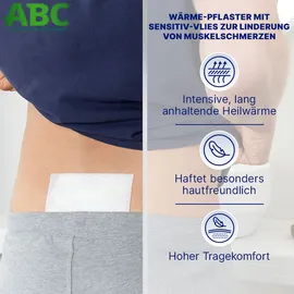 BEIERSDORF ABC Wärme-Pflaster Sensitiv 14 x 10 cm 4 St.
