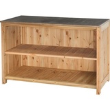 Gartenschrank/Outdoorküche Sideboard offen Typ 543 120 x 58 x 77 cm Douglasie