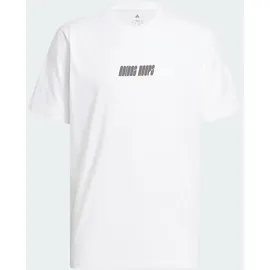 adidas Hoops Graphic T-Shirt schwarz|weiß M