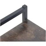 Relaxdays Mikrowellen Regal Küchenregal 0 x 0 x 0 cm Schwarz