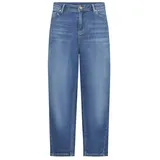 Raffaello Rossi Jeans in 7/8-Länge im Used-Look Modell 'HANNI', Blau, 34