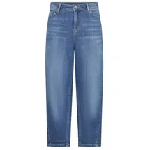Raffaello Rossi Jeans in 7/8-Länge im Used-Look Modell 'HANNI', Blau, 34
