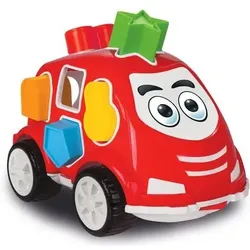 JAMARA 460290 Kinderlernspiel Formauto rot