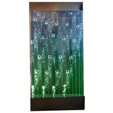 JVmoebel Wandpaneel mit Wasserblasen LED Wasserwand Wasser Wand Beleuchtete Transparent, Made in Europa weiß